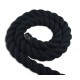 Corde de coton noir 40mm