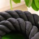 Corde de coton noir 40mm