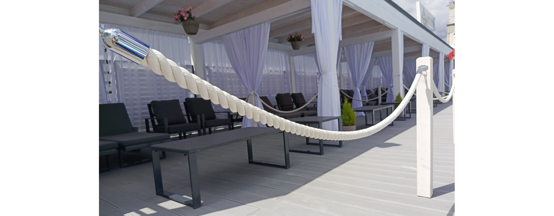 Corde en coton naturel : le secret d’une décoration unique.