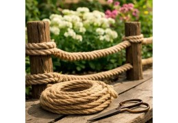 Corde de jute pour le jardin